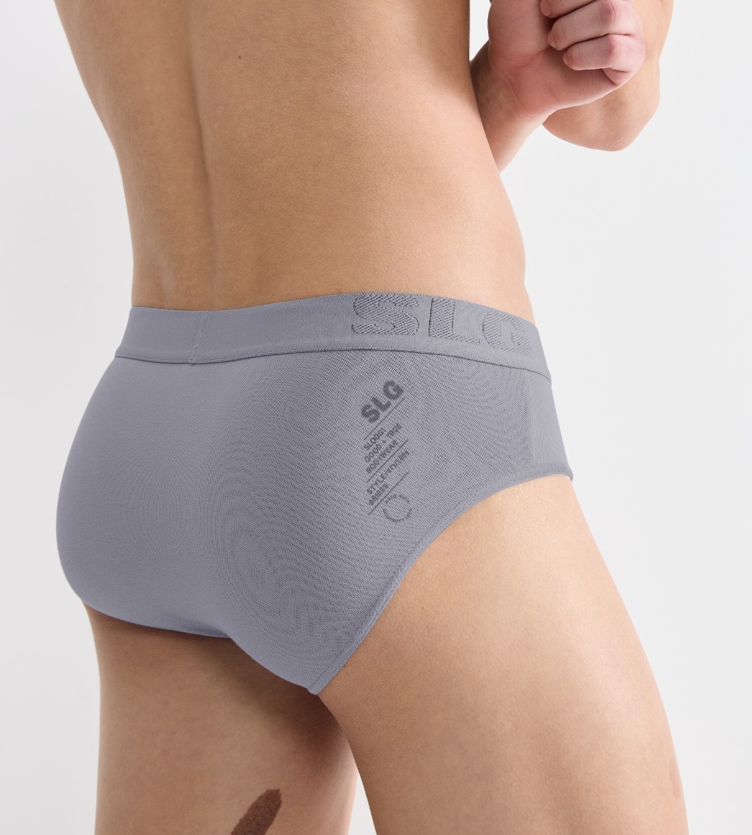 Sloggi MEN SLG Base Heren Soft Brief 2-Pack Morandi Grey