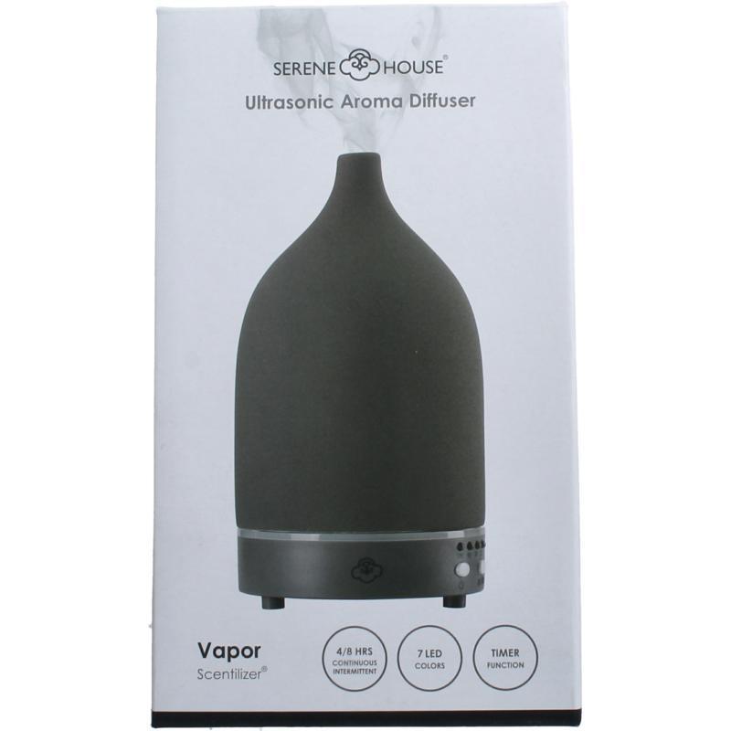 Aroma diffuser vapor antraciet 1st
