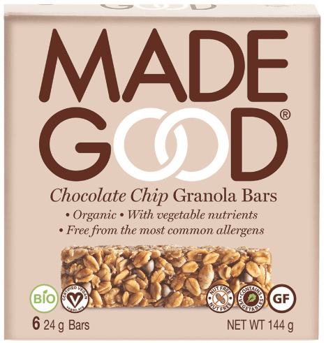 Chocolate Chip Granola Bars 144 gram