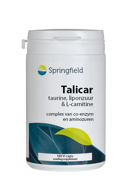 Talicar I carnitine/taurine/liponzuur 180vc