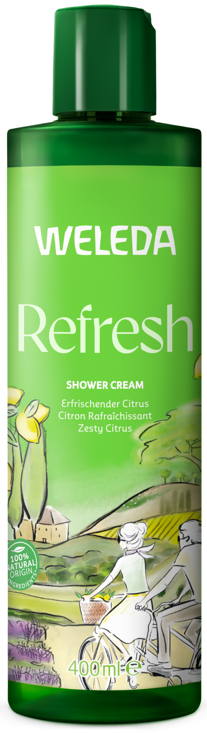 Weleda Refresh Douchecrème Citrus Bio 400 ML