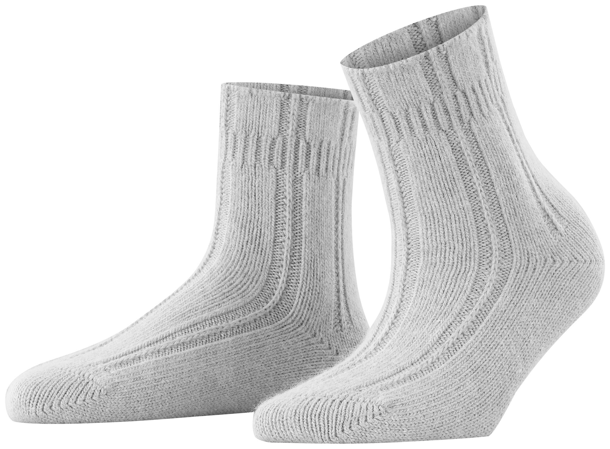 Dames Bedsock Huissokken Silver