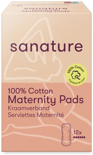 Kraamverband 100% katoen 12st