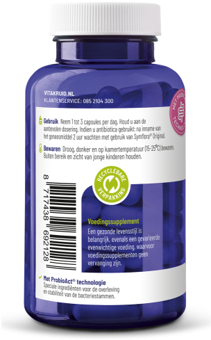 Vitakruid Symflora Original Pre- & Probiotica 90 capsules