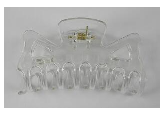 Klem Transparant 9cm 1 stuk