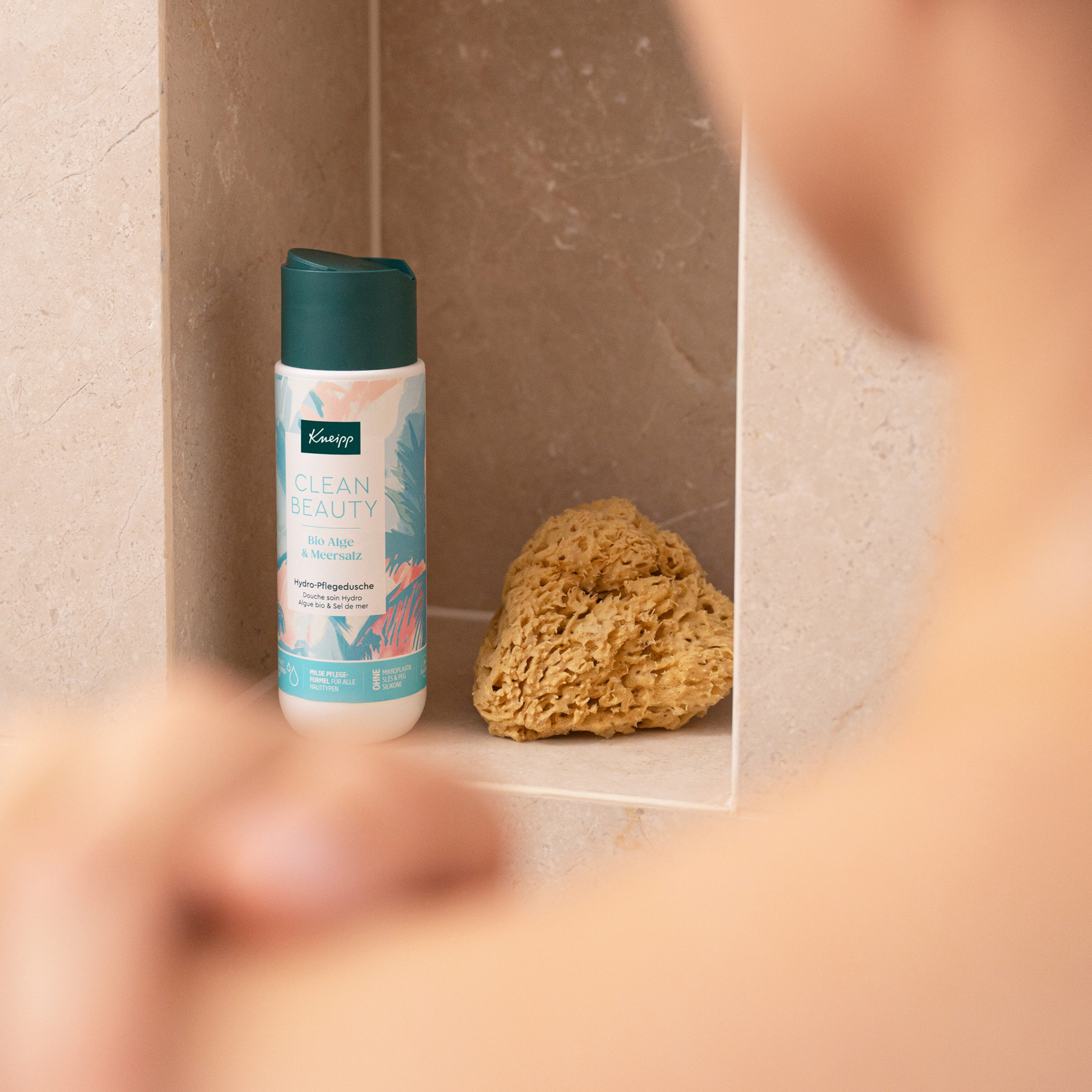 Kneipp Clean Beauty Shower Algen Zeezout 200 ML