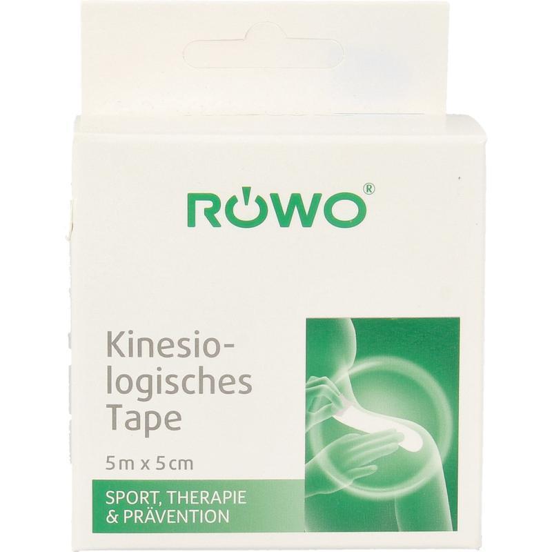 Kinesiotape blauw 5cm/5mtr 1 Stuk
