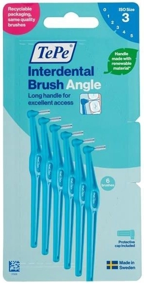 TePe Angle Int Rager Blauw 6.0 6st