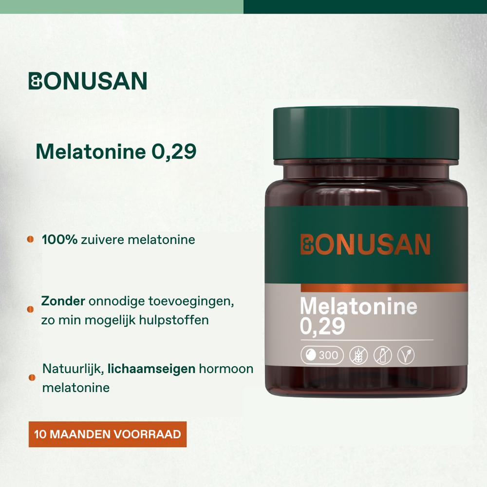 Bonusan Melatonine 0,29 300 Tabletten