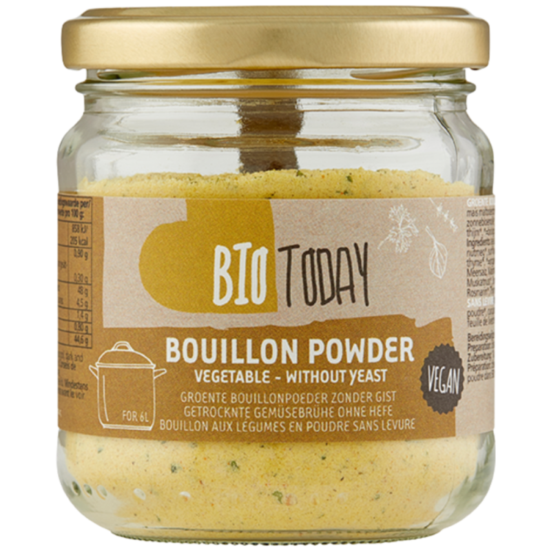 Gistvrije Groentebouillonpoeder Biologisch 85 gram