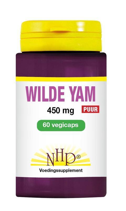 Wilde Yam 450 mg Puur 60 Vegan Capsules