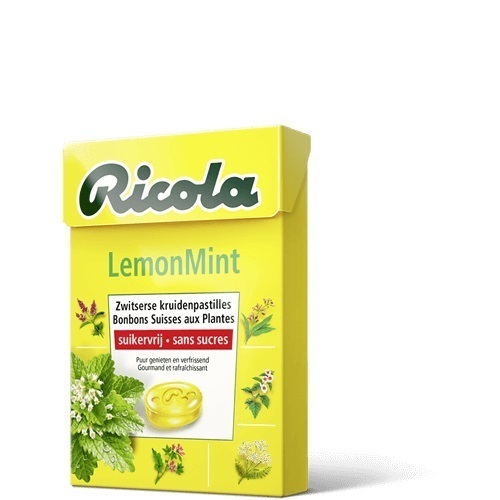 LemonMint Kruidenpastilles Suikervrij  50gr