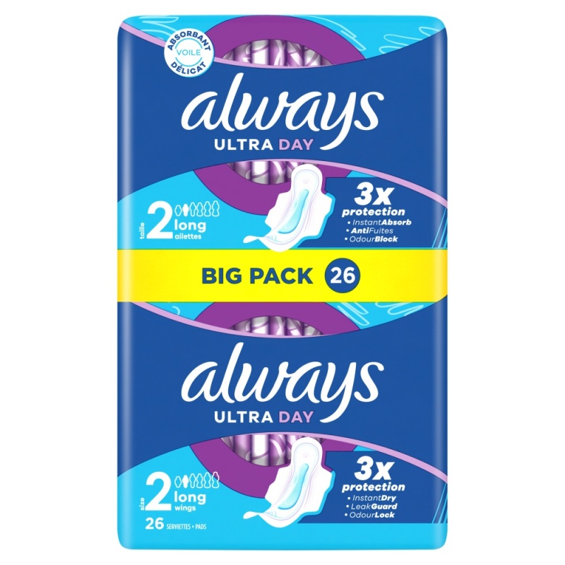 Always Ultra Day Long + Bp C 26