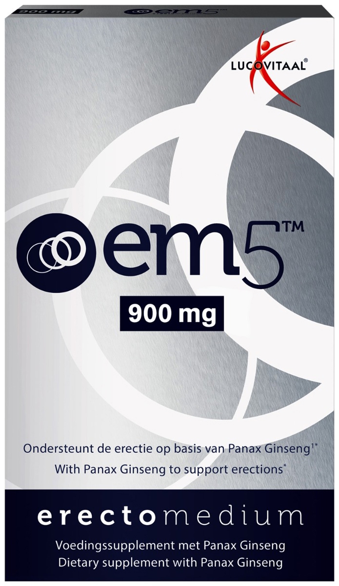Lucovitaal Em5 Erectomedium Forte 6 capsules