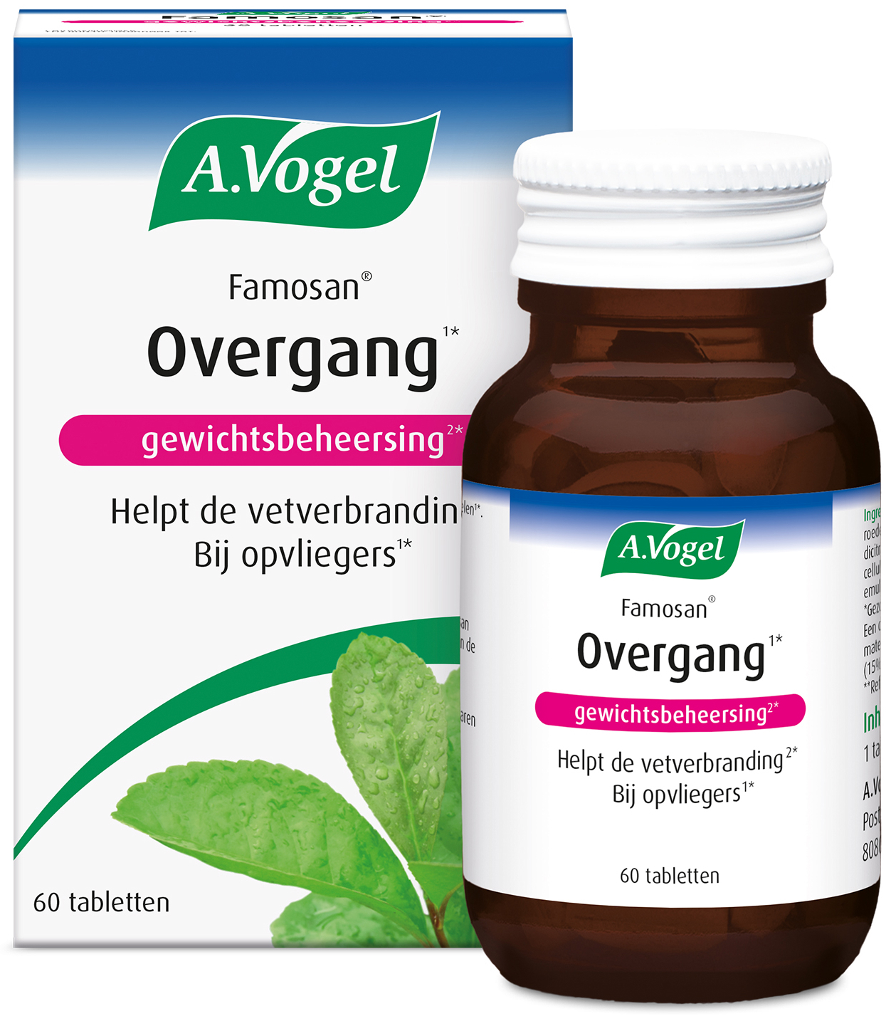 A.Vogel Famosan Overgang Gewichtsbeheersing tabletten 60 Stuks