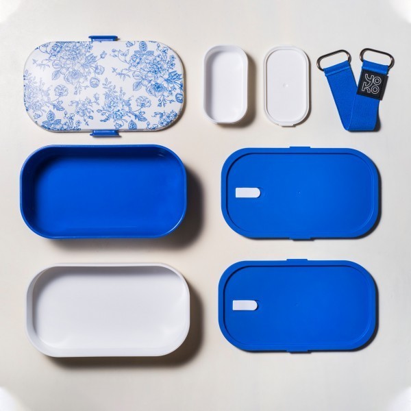 Lunchbox toile de joy blue 1200ml 1st