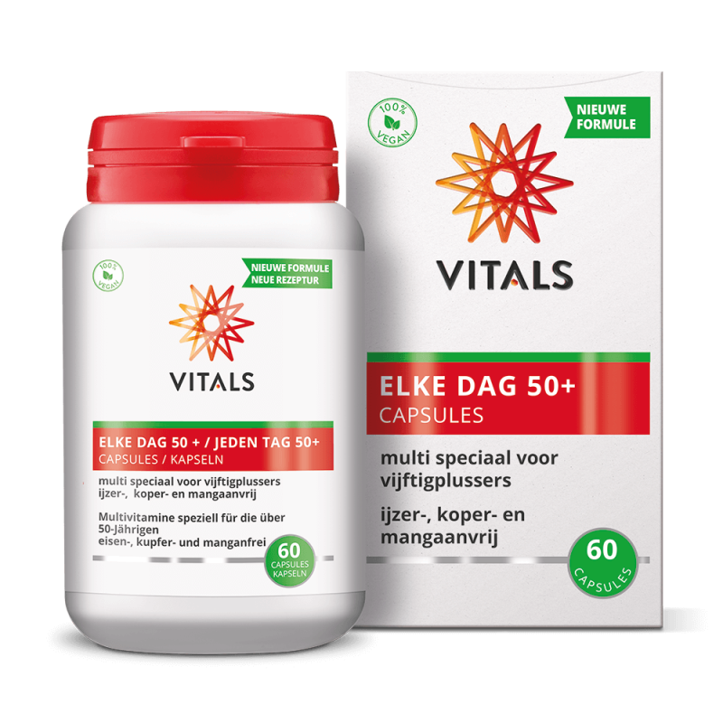 Elke Dag 50+ 60 Capsules