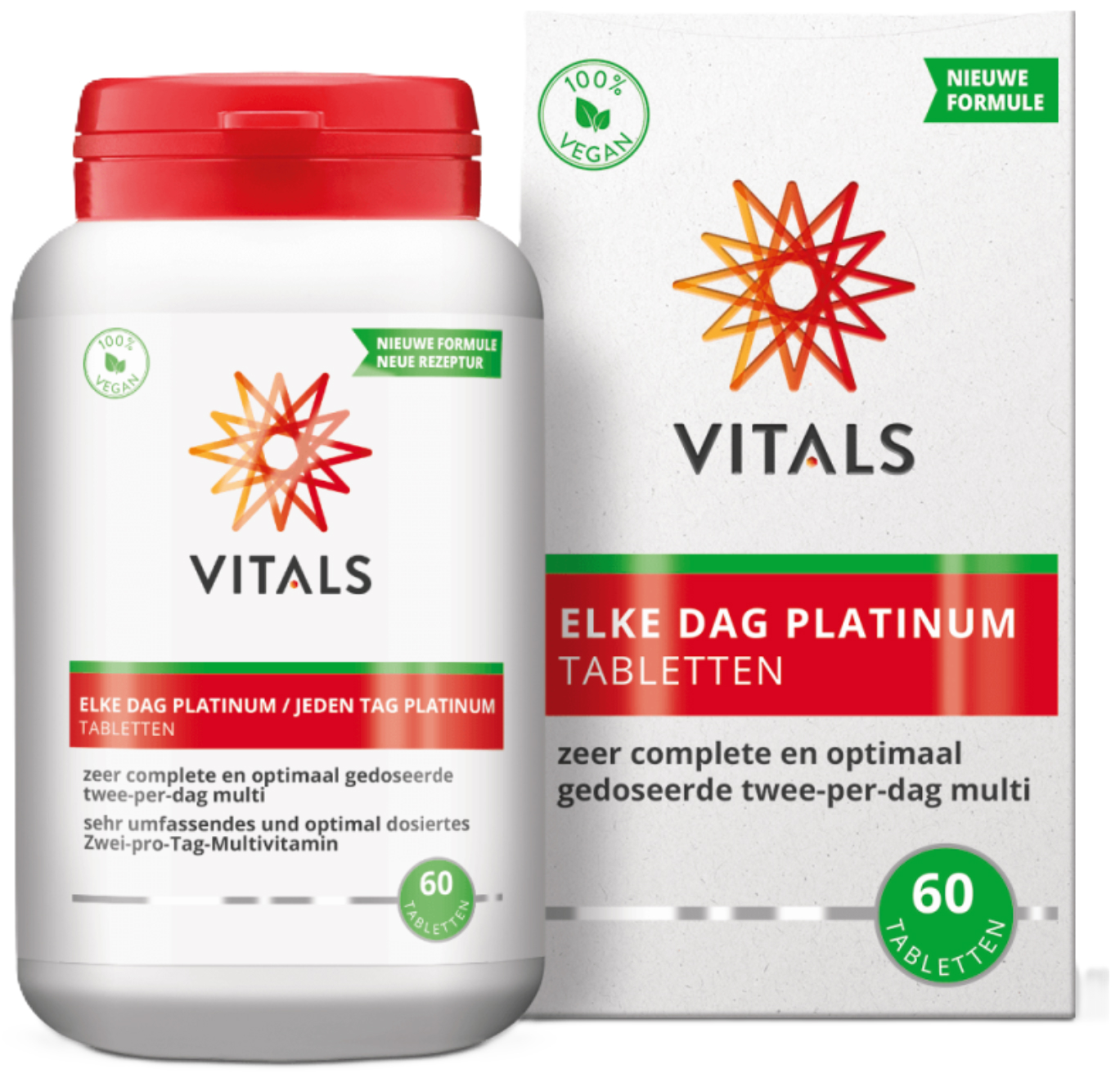 Vitals Elke Dag Platinum 60 Tabletten