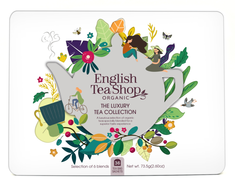 english teashop Giftset Luxurybio 36 Zakjes