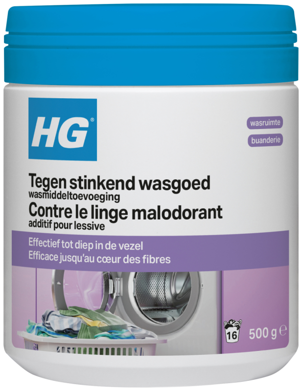 Wasmiddel stinkend wasgoed 500g