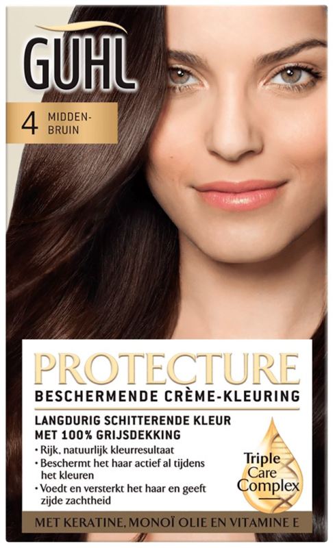 Haarverf Crème-Kleuring 4 Middenbruin 1 stuk