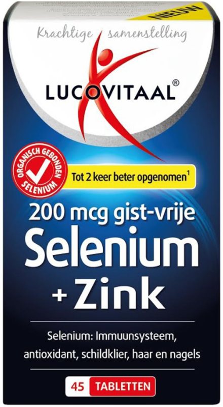 Selenium Zink 45 tabletten