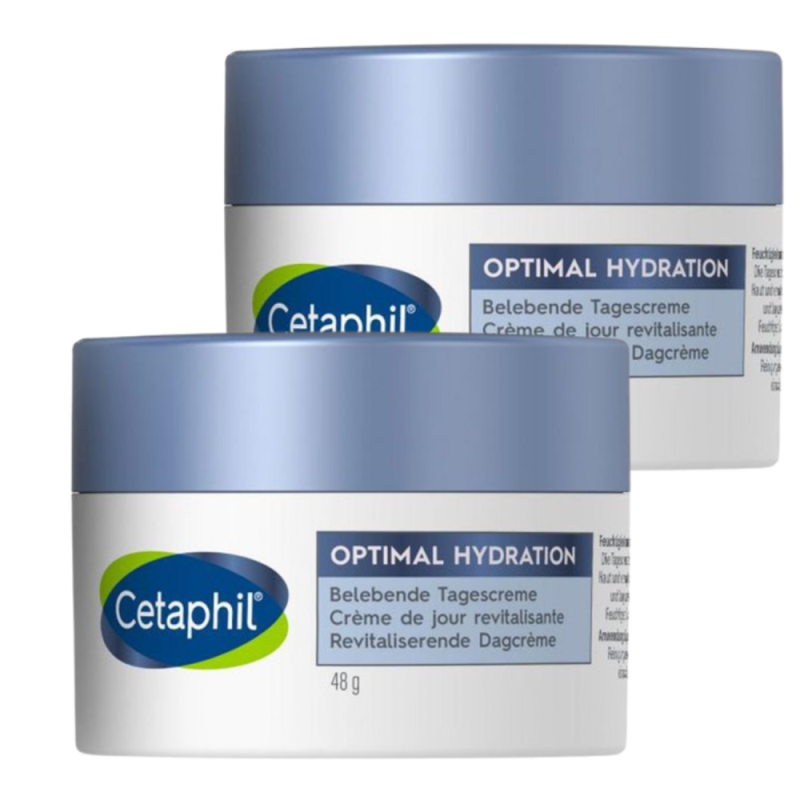 Revitaliserende Dagcrème Optimal Hydration 2 x 48 gram