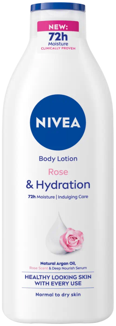 Nivea Bodylotion rozenbloem norm/droge huid 400ml
