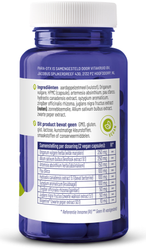 Vitakruid Para-DTX 60 vegetarische capsules