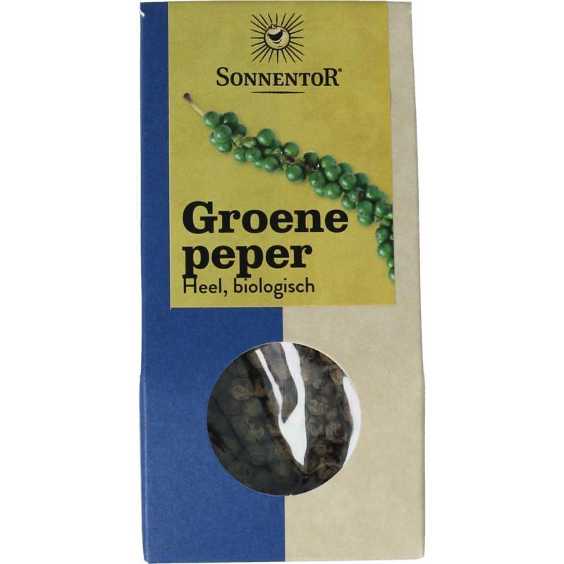 Sonnentor Groene peperkorrels bio 20g