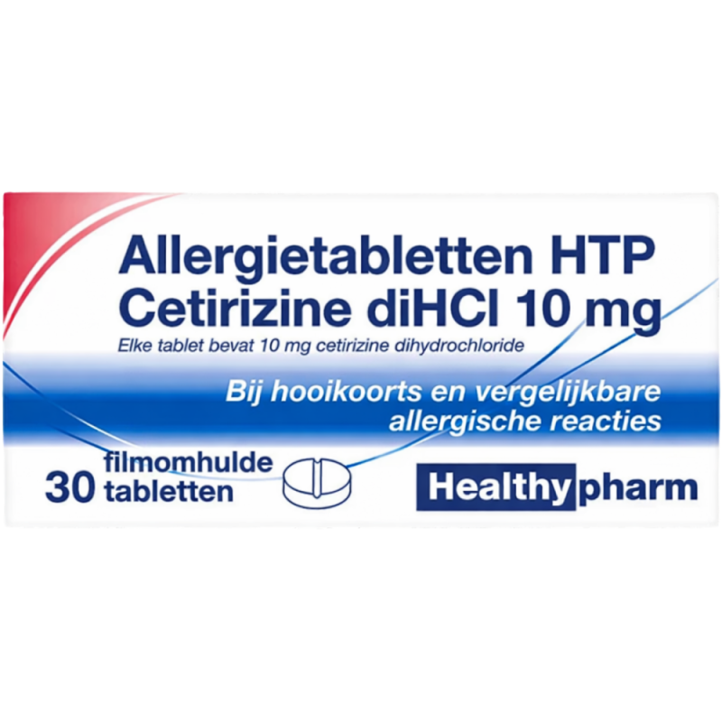 Cetirizine Hooikoorts Tabletten 10mg 30 tabletten