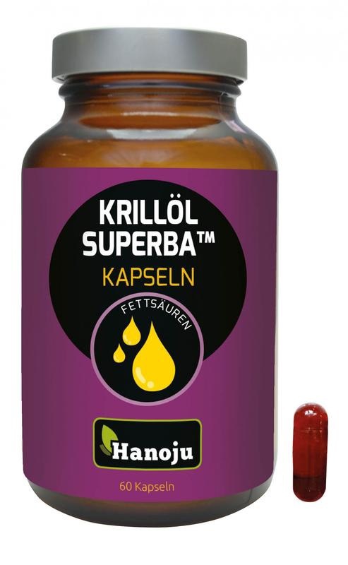 Hanoju Krill olie 500 mg 60vc