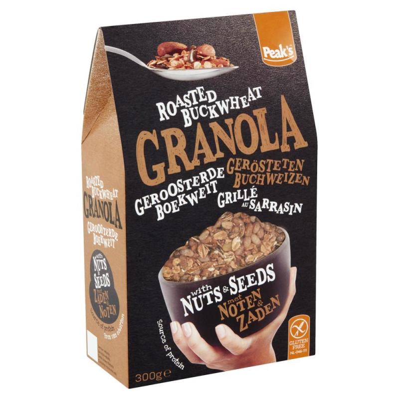 peak`s Granola roasted buckwheat nuts 300G
