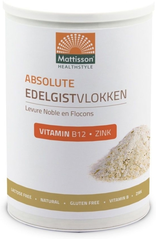 HealthStyle Edelgistvlokken Vitamine B12 + Zink 200 Gram