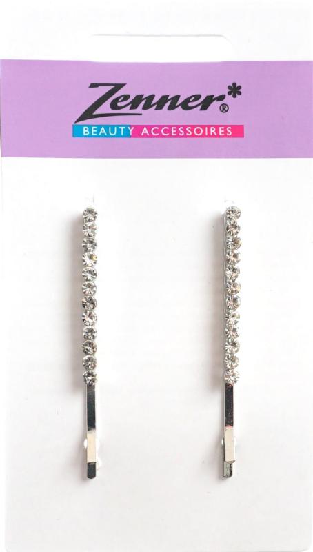 Haarschuifjes Strass 2 Stuks