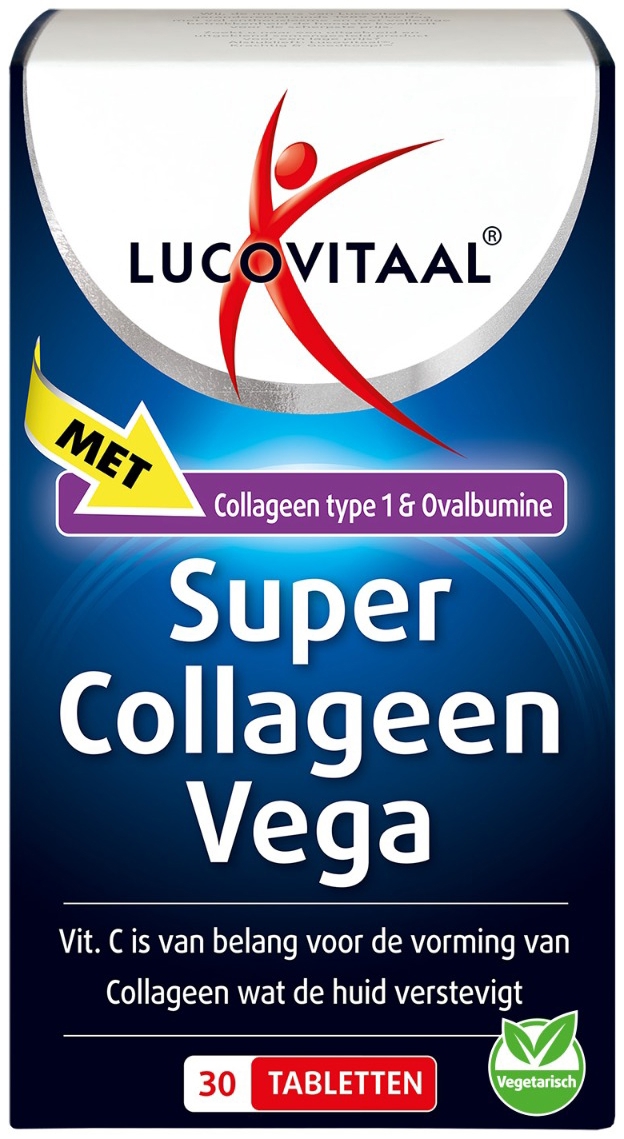 Lucovitaal Super Collageen Vega 30 tabletten