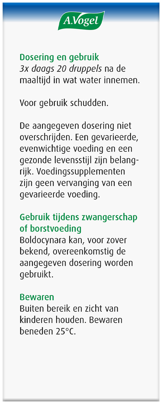 A.Vogel Boldocynara druppels 50ml