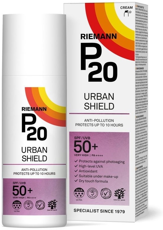 Zon Urban Shield SPF50 Crème 50 Gram
