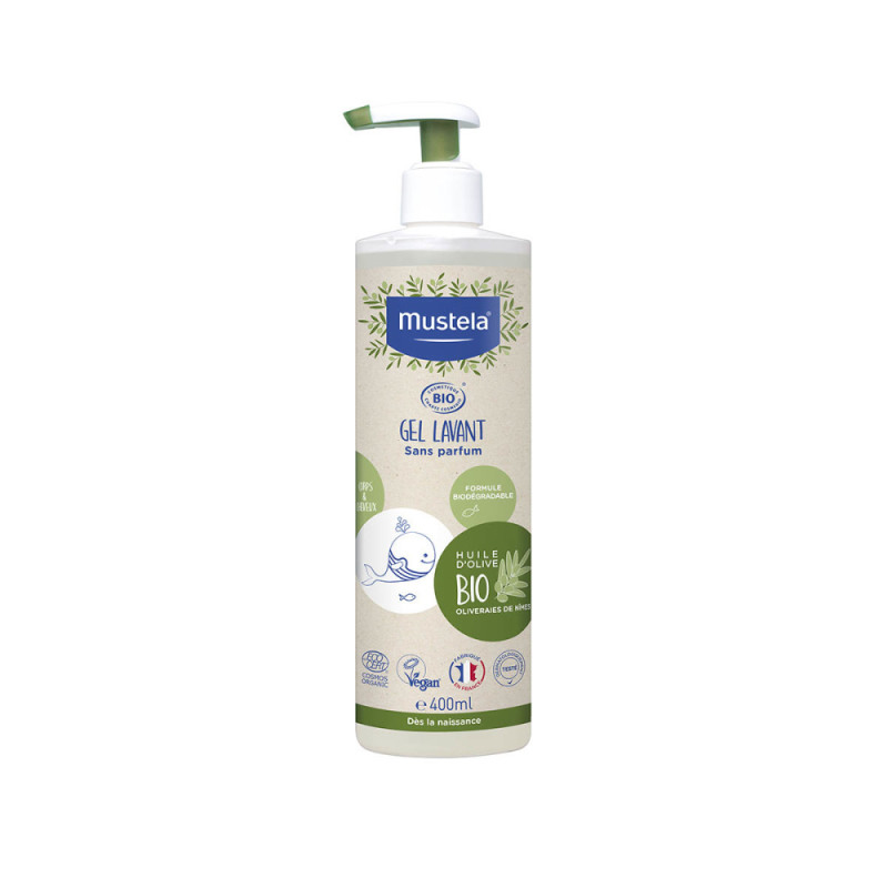 Mustela Bio wasgel 400ml