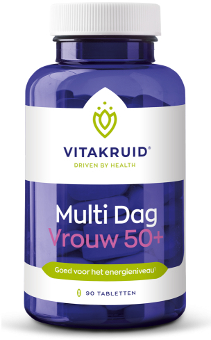 Vitakruid Multi Dag Vrouw 50+ 90 tabletten
