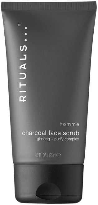 Rituals Homme Charcoal Face Scrub 125 Ml 125ml