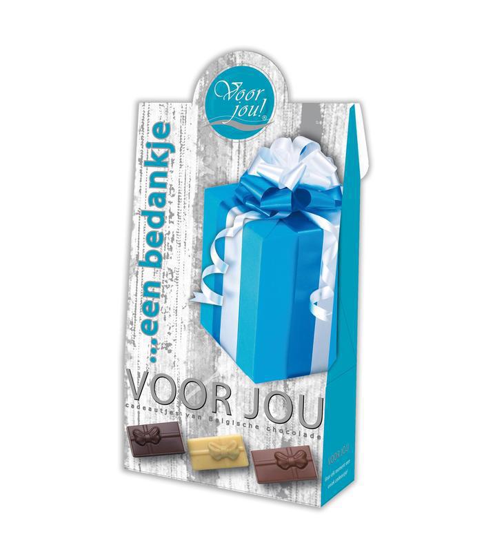 Chocoladecadeautjes Dank Je Wel 100g