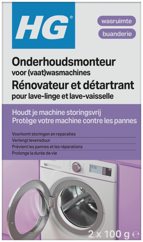 Onderhoudsmonteur voor (vaat)wasmachines 2x100g