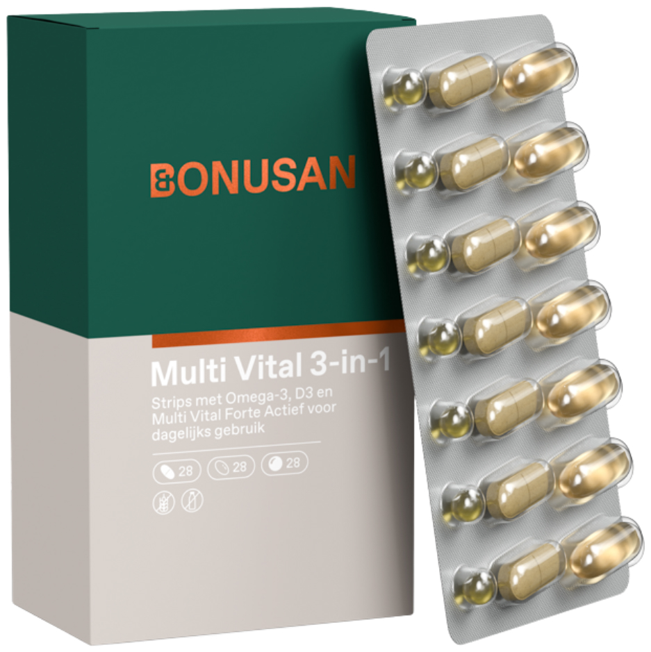 Bonusan Multi Vital 3-in-1 84 Stuks