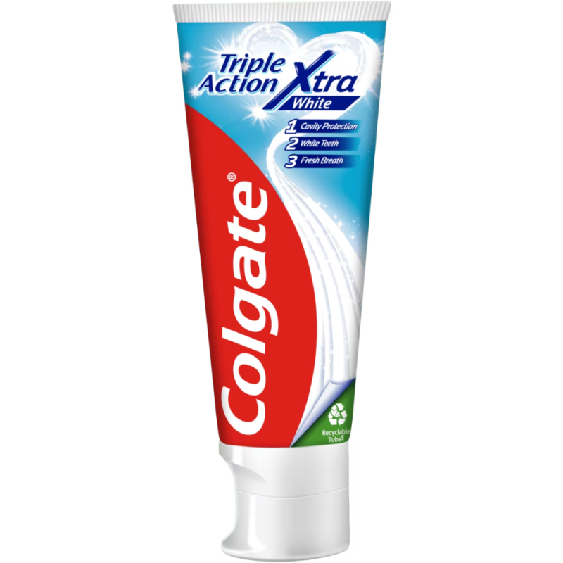 Triple Action Whitening Tandpasta 75ml