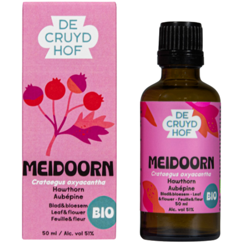 Crataegus Oxyacantha Fol & Flor/Meidoorn Bio 50 ML