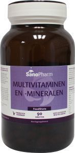 Multivitaminen/mineralen Euro 90tab