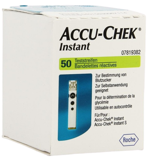 Accu Chek Teststrips Instant 50st