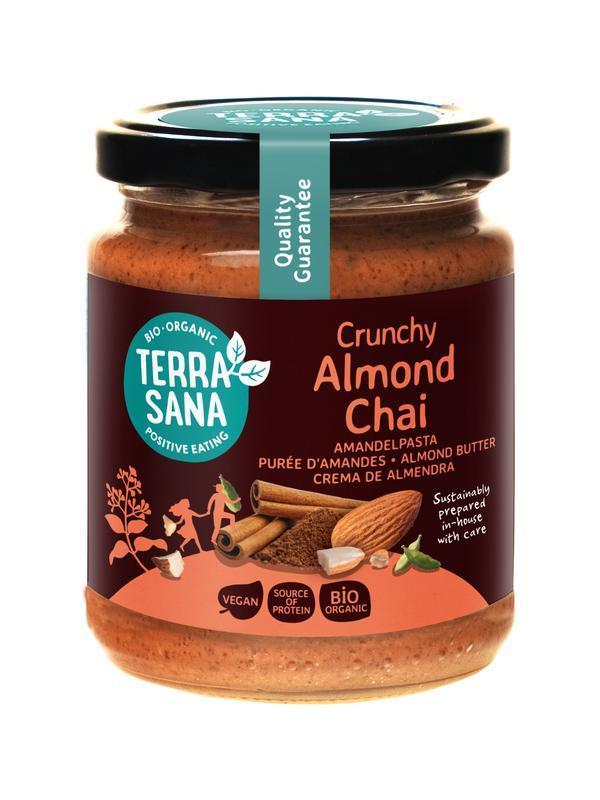 Amandelpasta Crunchy Chai 250 Gram