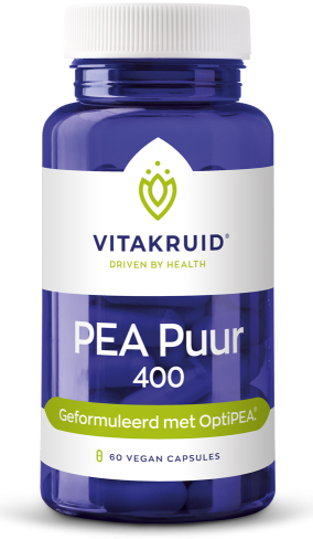 Vitakruid PEA Puur 400 60 vegetarische capsules